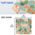 thumbnail image 7 of Sunflower Flowers Napkins Reusable Washable Cloth Napkins Set of 6, Soft Comfortable Dinner Napkins for Family Weddings Holiday Party 20 X 20 Inch Washcloth Gift, 7 of 7
