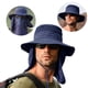 thumbnail image 1 of Sombrero unisex Estbridge con solapa para el cuello, ala ancha, para pesca, safari y protección UV, 1 of 8