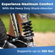 KneeRover PRO All Terrain Knee Scooter with Shock Absorber for Leg and Foot Surgery