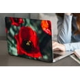 thumbnail image 3 of KSK KAISHEK Hard Shell Only Compatible New MacBook Air 13" with Retina Display & Touch ID USB Type-C + Black Keyboard Cover Model: A2337 m1 A2179 A1932 (Rose series 0946), 3 of 5