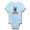 Sky Blue, variant on CafePress - Merry Christmas Santa Cat Infant Bodysuit - Baby Light Bodysuit, Size Newborn - 24 Months