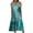 Multicolor#10, variant on Viikei Summer Dresses for Women 2025,Women's Summer Casual Dress Gradual Sleeveless Neck V-Neck Long Dress Multicolor S
