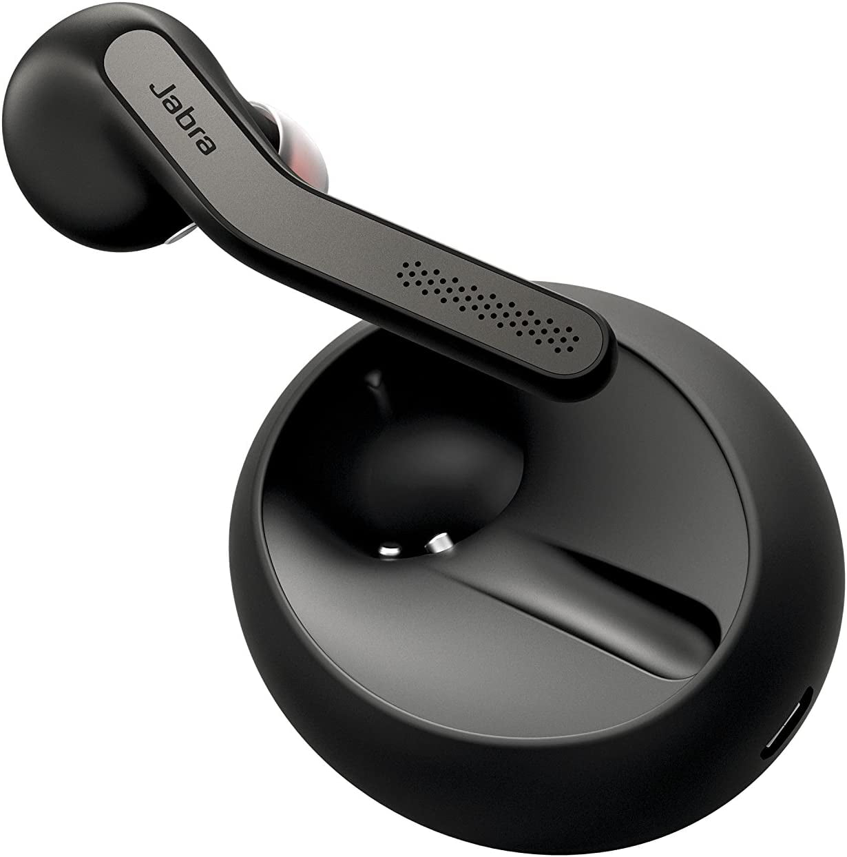 Jabra Talk 55 Bluetooth Headset for High Definition Hands-Free Calls with Dual Mic Noise Cancellation, Touch Controls and Portable Carrying Case - Walmart.com