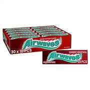 Airwaves Cherry Menthol Gum. Case of 30 Packs
