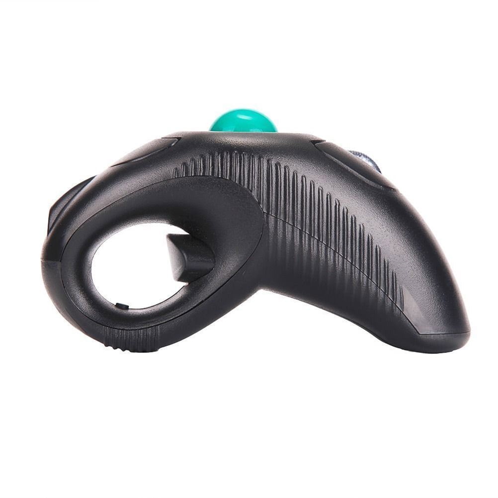Healifty Portable Wireless Trackball Mouse with Off Table Design for Computer Black