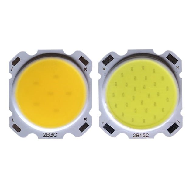Cuentas de luz LED COB de alta potencia, Chip de bombilla LED, lámparas de diodo Downlight, 3W, 5W, 7W, 10W, 12W, 15W, lote de 10 piezas
