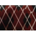 thumbnail image 4 of oneOone Cotton Silk Maroon Fabric Argyle Check Print Fabric By The Yard 42 Inches Wide, 4 of 4