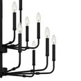thumbnail image 4 of ABR5132MBK Quoizel Lighting Abner - 18 Light Chandelier-36.5 Inches Tall and 32 Inches Wide, 4 of 10