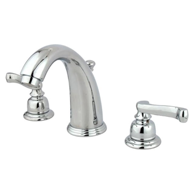 Kingston Brass GKB981FL Robinet de Lavabo à Large Diffusion, Chrome Poli