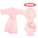 thumbnail image 4 of KAKOWELY Bata de baño con cuello en V para mujer, bata de dama de honor, bata de novia, bata cómoda, 4 of 5