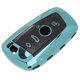 thumbnail image 2 of Funda protectora con soporte para llave con textura de fibra de carbono TPU, compatible con la serie X1 X5 X6/5 7, color verde, 2 of 8