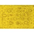 thumbnail image 1 of Ahgly Company Indoor Rectangle Oriental Yellow Traditional Area Rugs, 8' x 12', 1 of 4