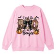 thumbnail image 4 of Venzia Women Cute Fall Sweatshirt, Retro Pumpkin Black Cat Cartoon Graphic Crewneck Casual Autumn Pullover Top, 4 of 4