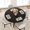 black, variant on Danolapsi 47" Round Dining Table, Industrial Dinner Table for 4 to 6, Wooden Kitchen Table with Sturdy Metal Frame, Circle Kitchen Table for Dining Room, Kitchen,table only