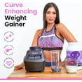 Gluteboost ThickFix Curve Enhancing Weight Gainer for Women, Grass Fed Whey Protein Powder Shake