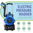 thumbnail image 2 of BOSEN Electric Pressure Washer 4800PSI 2.9 GPM Power Washer with 25 Feet Hose,16.4 Feet Power Cord, Car Wash Machine Blue Ideal Cleaning for Garden, 2 of 5