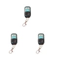 thumbnail image 1 of Tholdsy Remote Control Transmitters Copy Controller Key Opener RC Man-carried Channel RF 4 Access Garage Intelligent Home Negro plata 3piezas, 1 of 6
