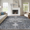 thumbnail image 3 of CHITOOMA 8'x10' Area Rugs for Living Room, Machine Washable Rugs Vintage Area Rug for Bedroom Dining Room Dorm Office with Non-Slip Backing, Stain Resistant Non-Shed Carpet, 3 of 10