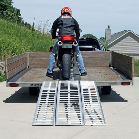 Black Widow M-8440 Aluminum 7' Arched Motorcycle Ramp