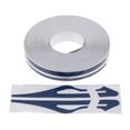 thumbnail image 2 of 2xBrooches Cinta de Rayas Calcomanía de Vinilo Pegatinas de Coche  Línea Dual Azul Sunnimix Calcomanía de vinilo para carrocería de coche, 2 of 8