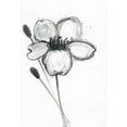 thumbnail image 2 of Ioco, Filippo 11x14 Black Ornate Wood Framed with Double Matting Museum Art Print Titled - Snow Blossom 1, 2 of 4