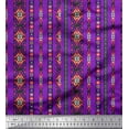 thumbnail image 1 of Soimoi Cotton Jersey Fabric Ikat Southwestern Print Fabric by The Yard 58 Inch Wide, 1 of 1