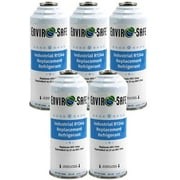 R134a Refrigerant Replacement - #1 Coldest Refrigerant for Auto - 5 Pack