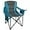 Blue, variant on Heavy Duty Folding Camping Chair, Outdoor Oversized Camping Chair w/Cup Holder & Cooler Bag, Portable Padded Lawn Chair for Beach Picnic Sports, U.S. Flag(Blue)