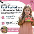 thumbnail image 3 of Kit de menstruación The Bloom First Period Kit para niñas de 9 a 12 años, color verde, 3 of 9