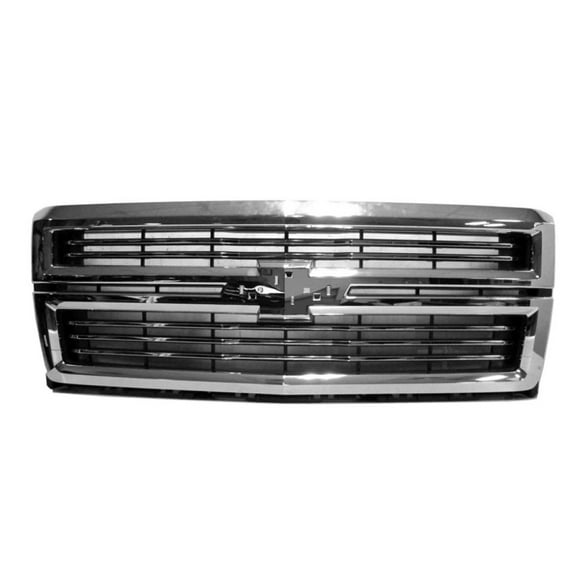 KAI New Standard Replacement Front Grille, Fits 2014-2015 Chevrolet Silverado 1500