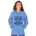 thumbnail image 3 of Early Bird Gets Worm Mouse Cheese Zip Up Hoodie Men's Women's Brisco Brands 5X, 3 of 6