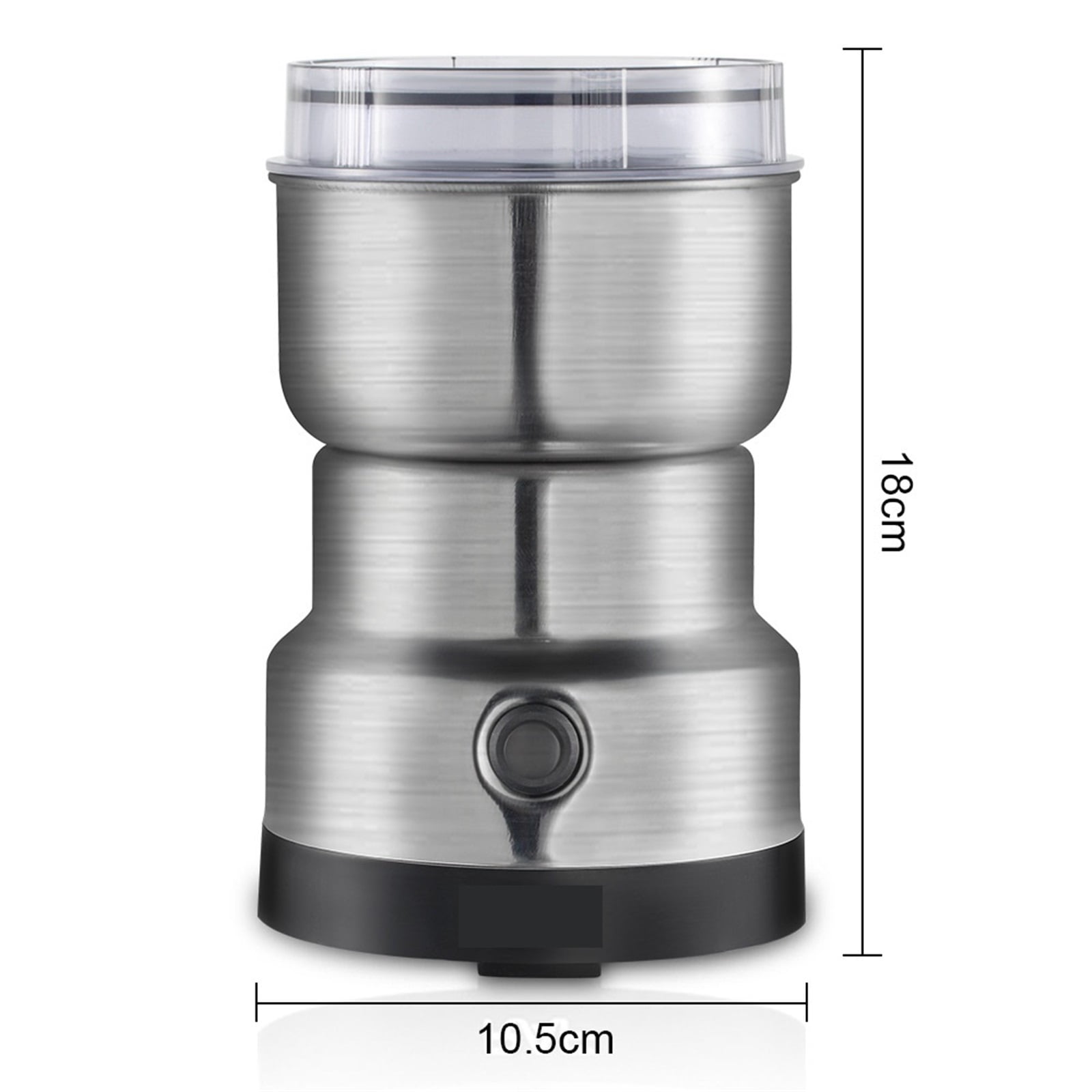 Stainless Steel Coffee Bean Grinder Household Portable Grinding Cup Grain Spice Multi-function Grinder
