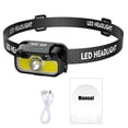 thumbnail image 3 of LJNYFDC Long-range Headlamp LED Rechargeable Head Light Super Bright Waterproof Type C Outdoor Light for Riding and Fishing, 3 of 5