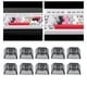 thumbnail image 4 of Teclas de teclado Hugo PBT mate 1U 10 piezas Negro claro, 4 of 10