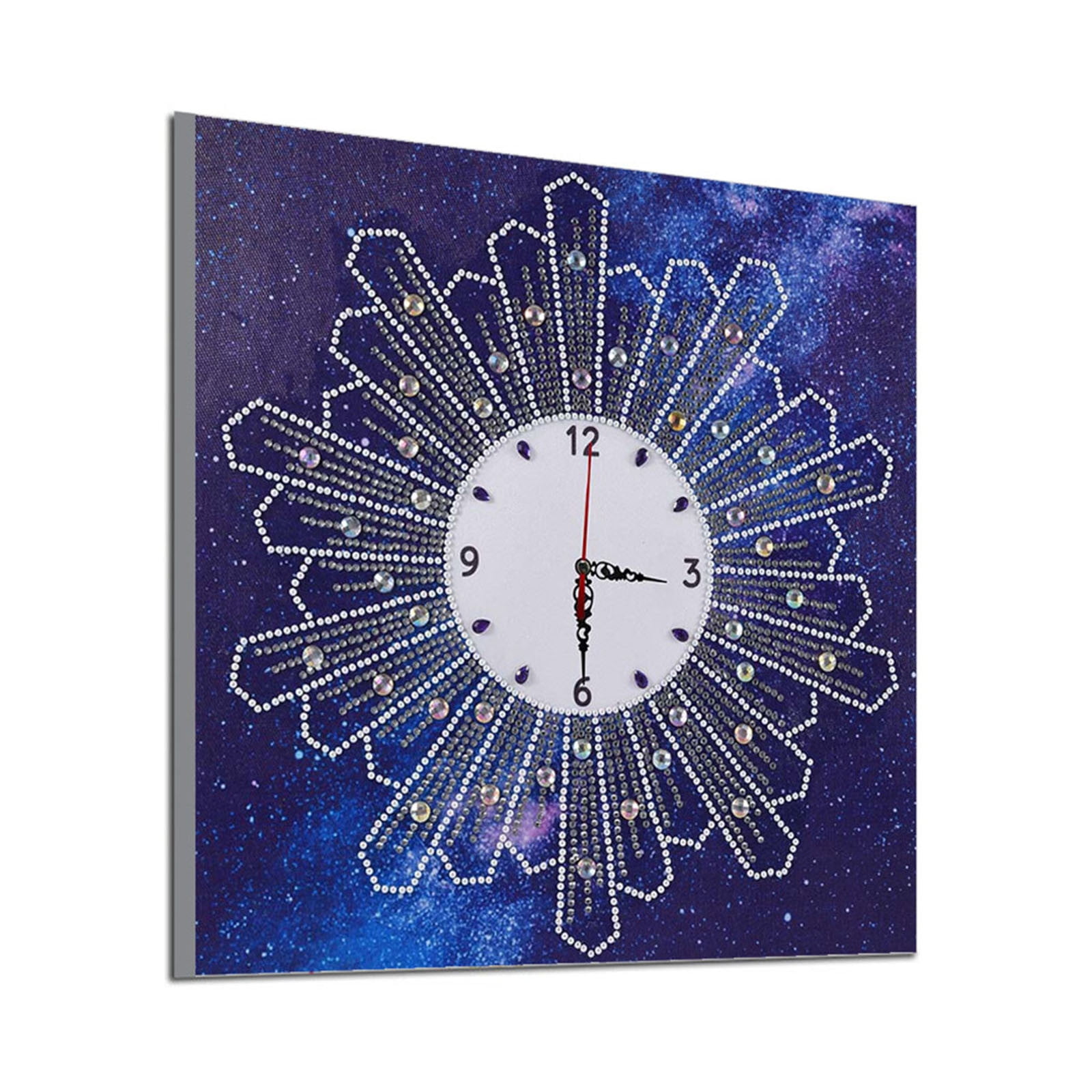 Exywaves Home DIY Diamond Painting Clock Kits 5D Diamond Painting Wall