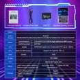 thumbnail image 5 of R40s Pro Handheld Gaming Device, 3.5-inch Ips Hd Display, Transparent Purple Casing, 256gb Storage Capacity, 30, 000 Built-in Games, Supports 20 Classic Emulators, Retro System, 5 of 6