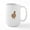 White, variant on CafePress - Thanksgiving Llama Mugs - 15 oz Ceramic Large White Novelty Mug