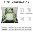 thumbnail image 5 of Nawypu  Frog Pillow Covers,Frogs Throw Pillow Covers,Frogs Lover Gifts,Frog Stuff, 5 of 5