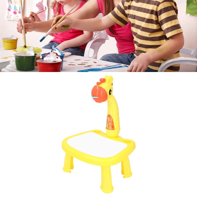 Proyector De Dibujo Para Niños, Mesa De Dibujo De Proyección De Borde Suave Para El Hogar Para Niños Pequeños