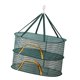 thumbnail image 2 of Red de secado de pesca plegable de gran capacidad, cesta de almacenamiento para secar alimentos. Doble capa, 2 of 9