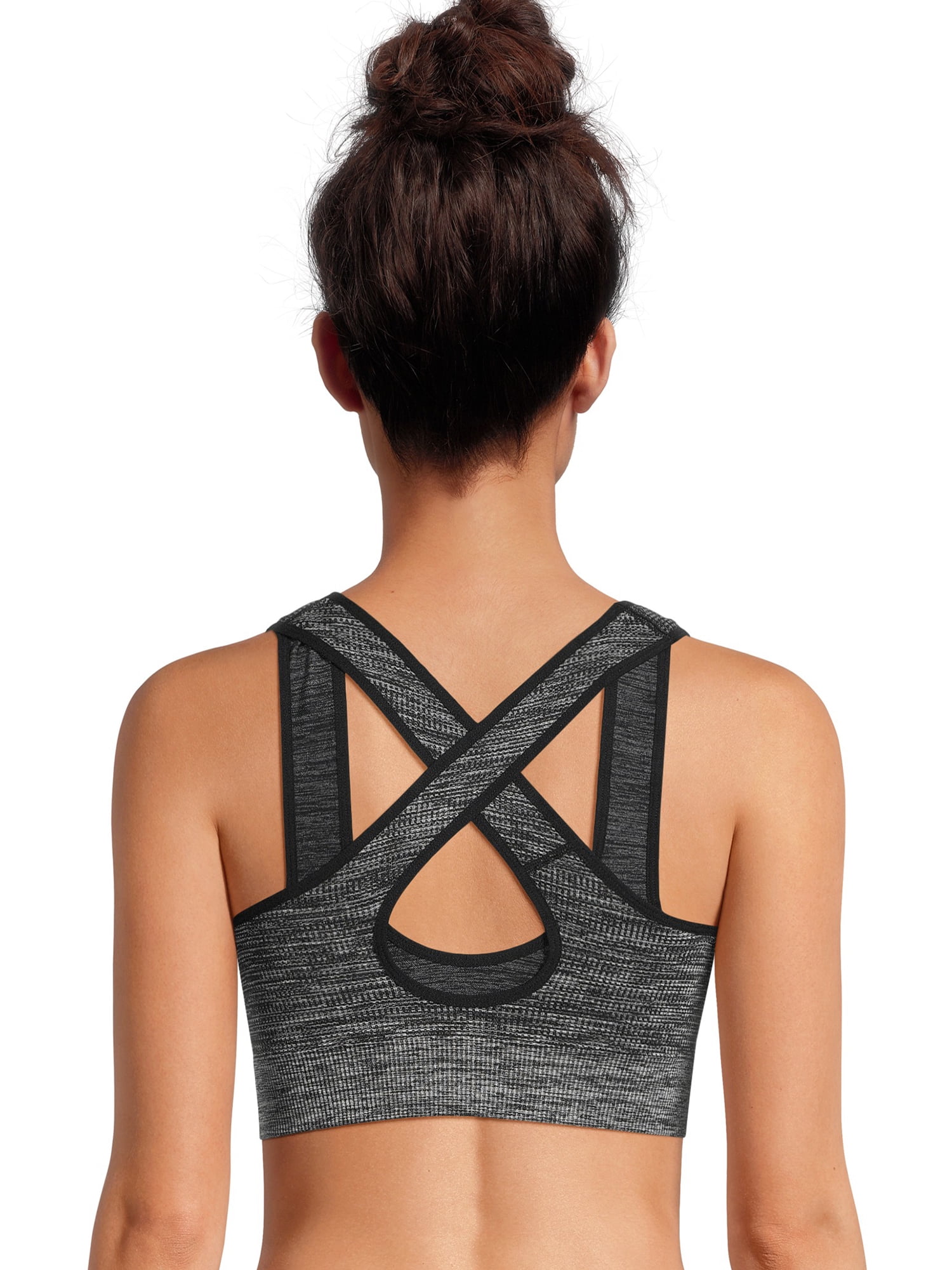 Avia Women's Medium Support Zip Front Sports Bra, Sizes S-XXXL