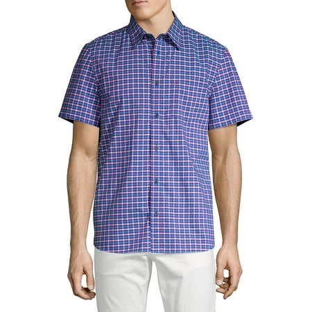 Plaid Short-Sleeve Shirt
