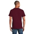 thumbnail image 3 of Gildan Short Sleeve T-Shirt for Men - 5XL Size | 100 Heavy Cotton Crew Neck Tee, Maroon, 5.3 oz, 3 of 6