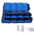 thumbnail image 1 of Saco terrero Pesas de tobillo de 5 kg/par para hombres y mujeres, pesas de pierna, brazo, muñeca, sacos de arena ponderados con correa ajustable para correr, gimnasio, aeróbic, fitness, entrenami, 1 of 5
