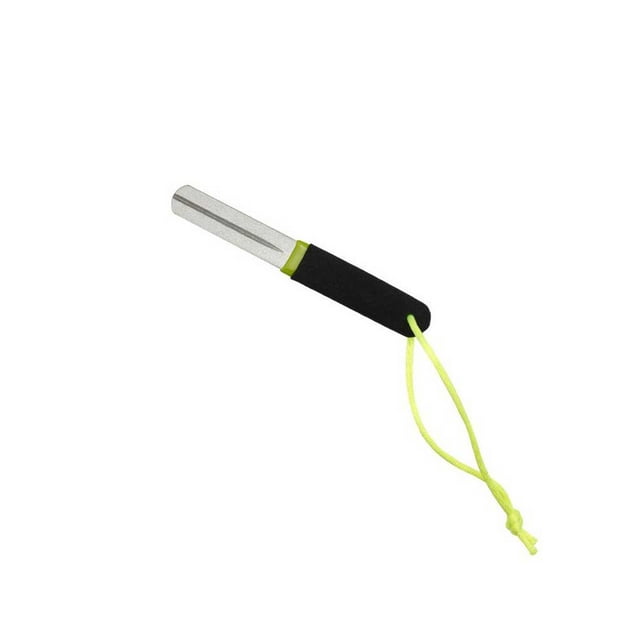 Wweixi Hook Polishing Saltwater Tool Sharpening Grinding Files Rasper Fishing Equipment Diamonds Stone Outdoor Accessory Fluorescent Green