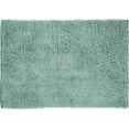 thumbnail image 3 of Chesapeake Microfiber Aqua Shag Area Rug (7' 3"x 9' 3"), 3 of 6