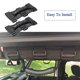 thumbnail image 4 of Grab Handle Set for Jeep Wrangler Crash Bars (2 Pack), Easy Install 3-Strap Design for 1987-2018 Models, Wrangler Accessories Black, 4 of 4
