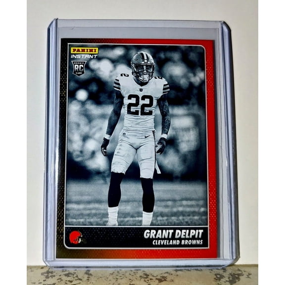 Grant Delpit 2020 Panini NFL #9 Black and White Rookies Card Browns 1 of 518