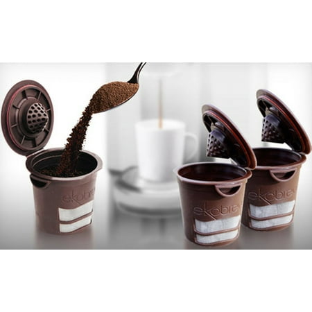 K-Cup Reusable Coffee Filter, Ekobrew , 3-Pack