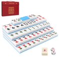 thumbnail image 1 of Set de Mahjong DEKILEA 146 piezas con fichas de melamina 3.6 x 2.8 cm, 1 of 7